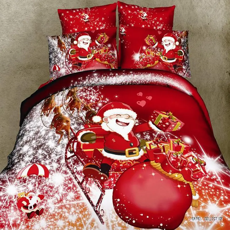 tutubird 3d duvet cover set kids flower animal bed linen 100 cotton christmas bed sheets king size