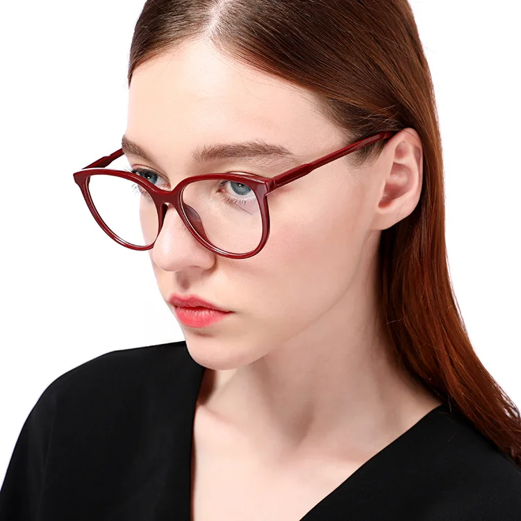 Ralferty, качественная оправа для очков, женские элегантные простые очки, женские оптические оправы для близорукости, без градусов, очки F95157