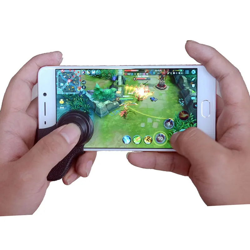 Koop Mini Game Joystick Mobiele Telefoon Fysieke Fling Touchscreen Gaming Joypad Voor iPhone Android Smartphones Rocker Voor iPad Tablet