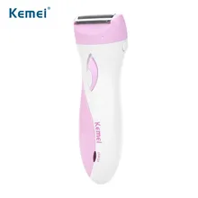 Kemei KM-3018 электрический эпилятор для женщин перезаряжаемая бритва Эпилятор Подмышечная осушительная машина средство для бритья волос