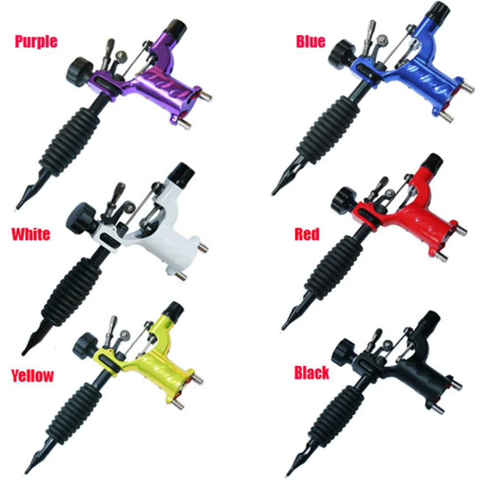 

Dragonfly Tatto-gun Rotary Tattoo Machine Shader & Liner Assorted Tatoo Motor Kits Supply 7 Colors High Quality Tattoo Guns