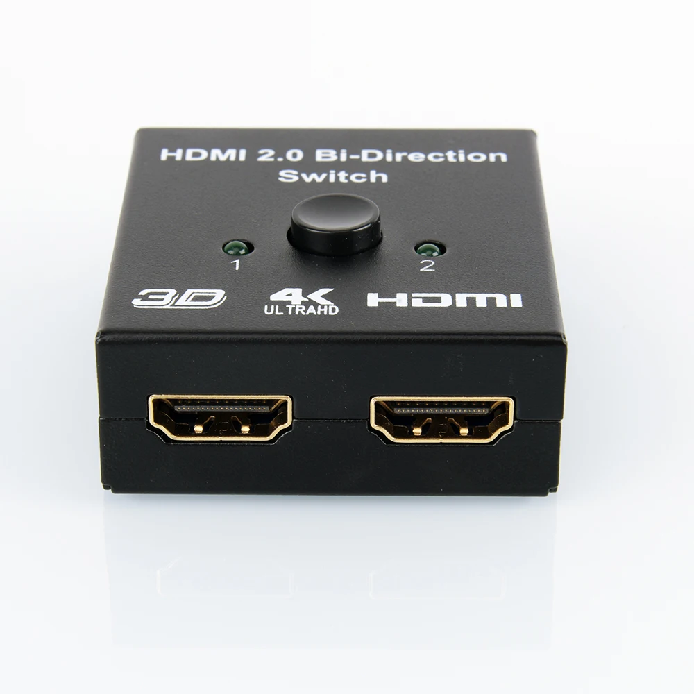 HDMI 2 0 Коммутатор Би переключатель направления 1080 p K x 4 3D коммутатор 2X1 или 1X2 для HDTV