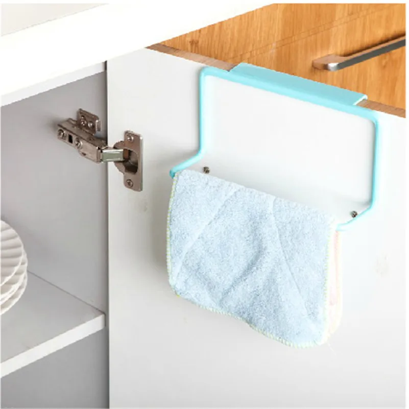 منشفة التخزين رف المطبخ خرقة حامل شنقا تنظيف الملابس الباب الخلفي للحمام المطبخ اكسسوارات