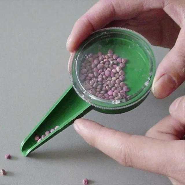 1 Db Kertészeti Szerszámok Állítható Méretű Dezinátor Vetőmag Vetőgép Ültetvényes Indító 5 Különböző Beállítás - Image 3