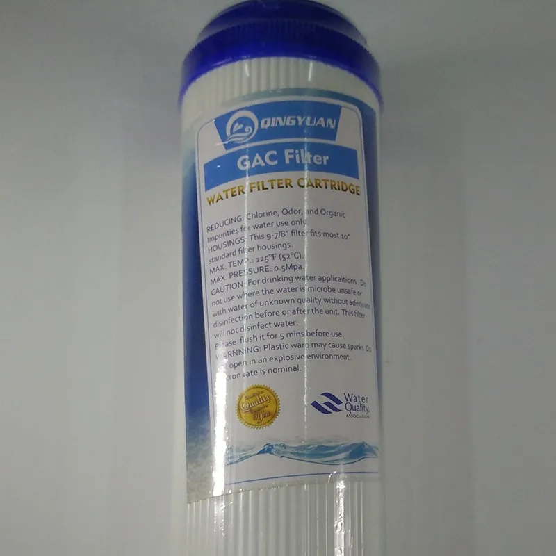 10 Inch Water Purifier Filter Udf Gac Granular Activated Carbon 5 Microntaste Odor Carbon Water Filter For Reverse Osmosis Filter Canister Filter Capfilter Ro Aliexpress