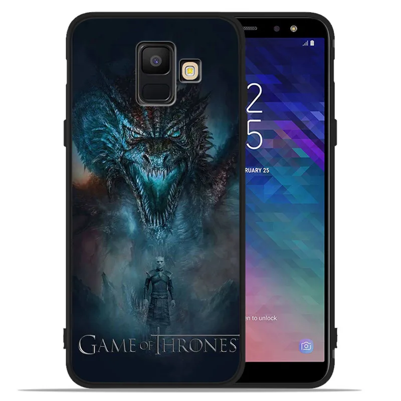 Игра престолов Daenerys Дракон Джон для samsung Galaxy A9 A8 A7 A6 A5 A3 J3 J4 J5 J6 J8 плюс чехол для телефона чехол Coque Etui мягкий