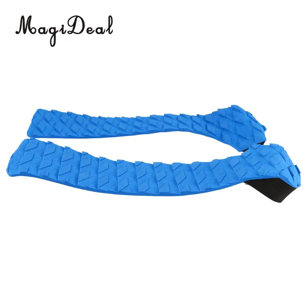 MagiDeal Professional 1 Set of 3Pcs Anti-Slip EVA Foam Surfboard Traction Tail Pads Surfing Surf Deck Grips Shortboard Accessory