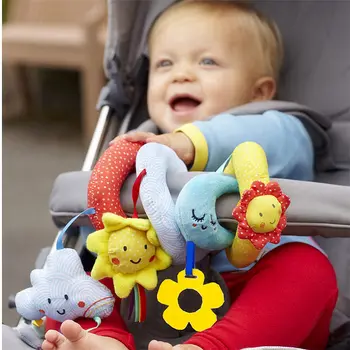 

Jjovce Baby Rattles stroller mobile on the bed hanging Toys for baby cribs educational puzzle toys for newborns 0-12 months
