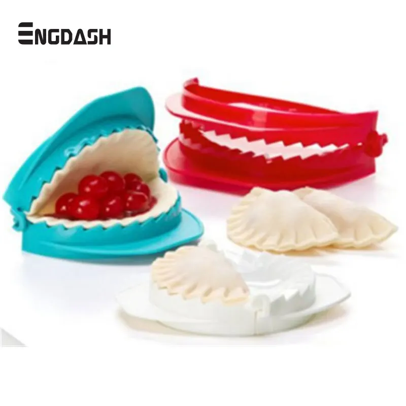 

ENGDASH Set of 3 Sizes Dumpling Moulds Dough Press Ravioli Fruits Pie Mould Home Kitchen DIY Pastry Baking Cooking Tools