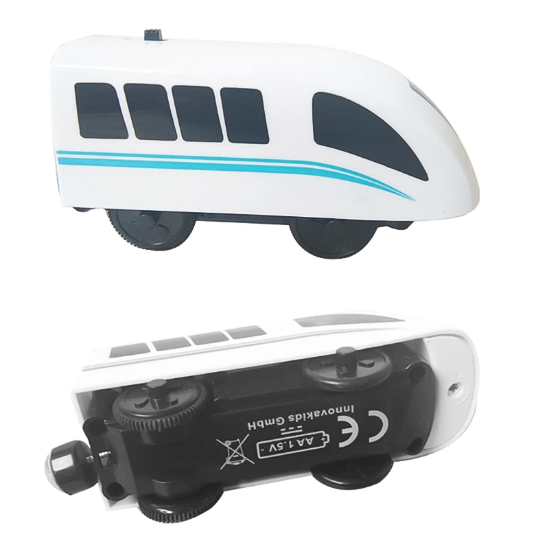 

Children's Educational Electric Locomotive Accessories Compatible with Wooden Track Train Three Harmonious Train Toy Kids Toys