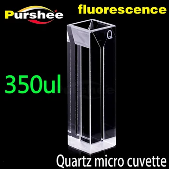 

Micro quartz fluorescence cuvette with lid(350ul)