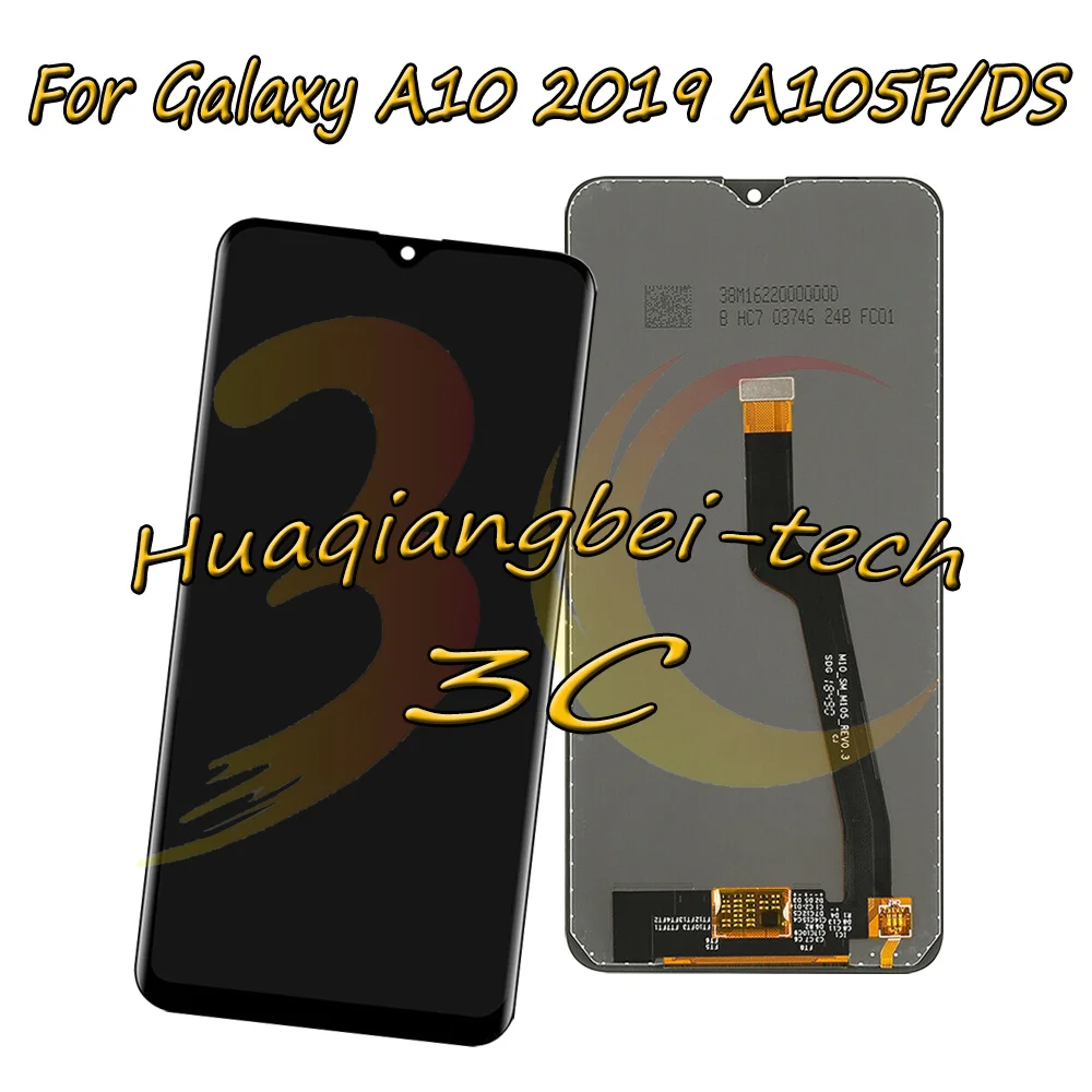 

6.2'' New For Samsung Galaxy A10 2019 SM-A105F/DS A105 Full LCD DIsplay + Touch Screen Digitizer Assembly 100% Tested
