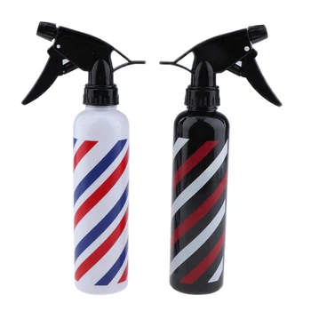

Premium Fine Mist 10 oz Spray Bottle with Black Spray Head - Perfect for Hair Stylists Hiardressers Stylers - White, 300 ML