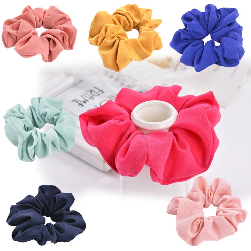 LOVINGSHA свет Цвет Для женщин волос Accesorios дамы волосы галстук Scrunchie Мода девушка Хвостик Волос Держатель каната CHD008