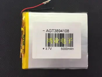

New 3.7V polymer lithium battery 3894108 4000MAH mobile power Tablet PC Rechargeable Li-ion Cell