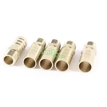 

5Pcs 1/8"PT Male To 10mm Air Hose Barb Male Pipe Barbed Air Hose fittings