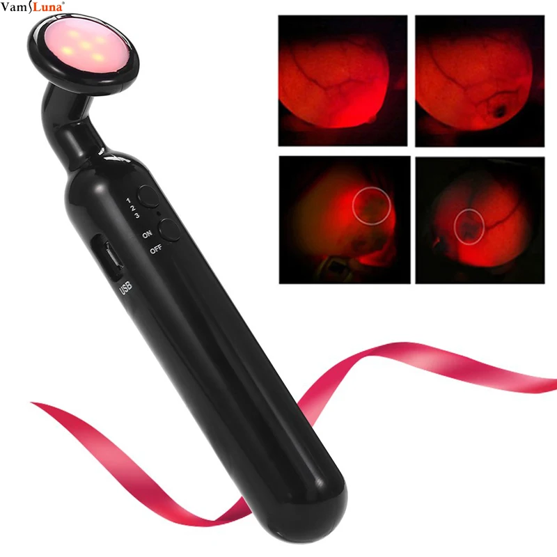 

Breast Massage, USB Rechargable Home Chest Care Infrared Light Breast Check Test Analyzer Suitable For Breast Inspection