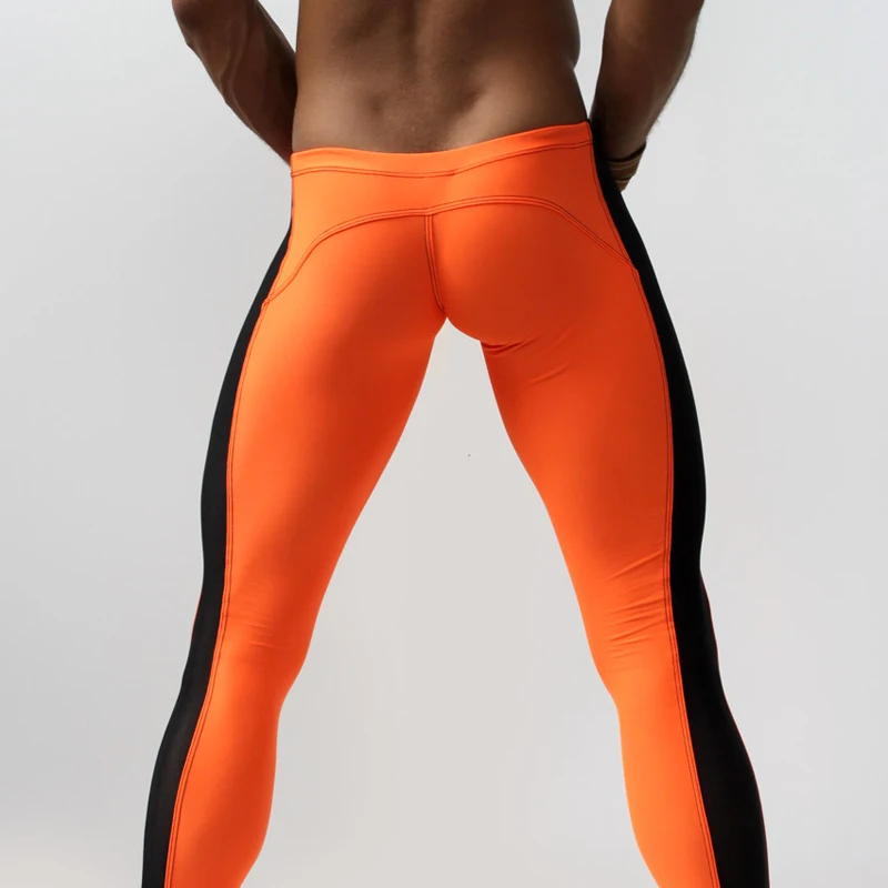 Брендовые мужские штаны для бега, баскетбольные спортивные обтягивающие колготки, мужские Леггинсы для бега, брюки, быстросохнущие спортивные штаны с эластичным низом