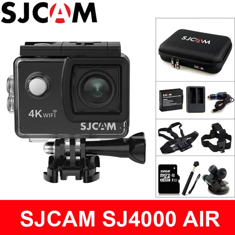 Оригинальная Экшн-камера SJCAM SJ4000 AIR Full HD Allwinner 4K 30FPS WIFI 2,0 Оригинальная Экшн-камера SJCAM SJ4000 AIR Full HD Allwinner 4K 30FPS WIFI 2,0