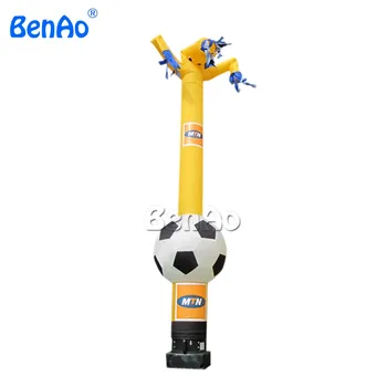 Best Inflatable Football/soccer Balloon Air Dancers/Wacky Inflatable Tube Man Sky Dancer With Blower,custom Balls Football Air Man