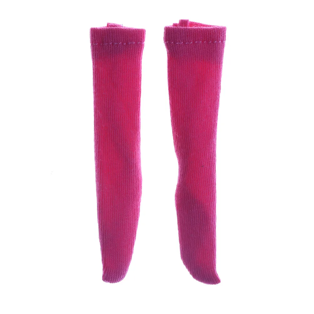 1 пара 1/6 чулки носки для Барби/для шелкопряда Барби/для Момоко/для Blythe кукольные аксессуары - Цвет: RS