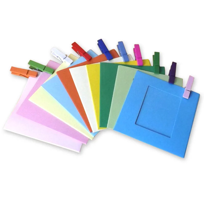 East-10pcs-set-Colorful-Papery-Photo-Frame-For-FujiFilm-Instax-Mini-3-Inch-Film-with-10 (1)