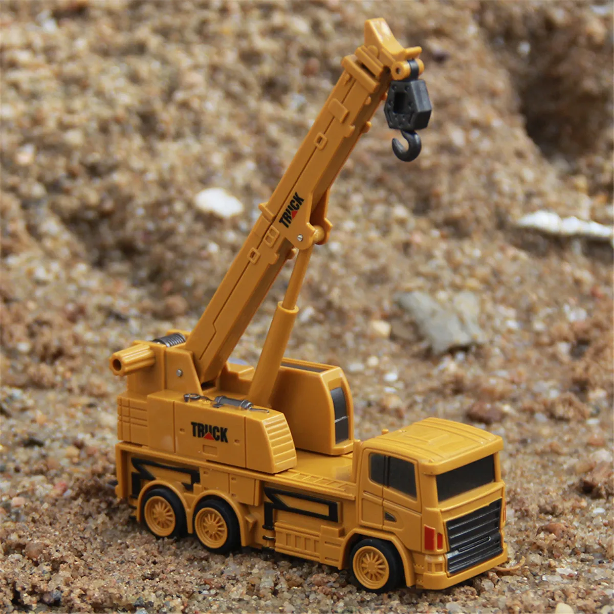 Mini RC Truck Toy Dump Truck Cars Children Excavator Crane Bulldozer Remote Control Electric Toys Model Engineering Vehicles