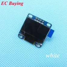 Цельнокроеное платье 0,9" Белый 0,96 дюймов O светодиодный модуль 128X64 O светодиодный ЖК-дисплей светодиодный Дисплей модуль для Arduino 0,96" IIC I2C общаться