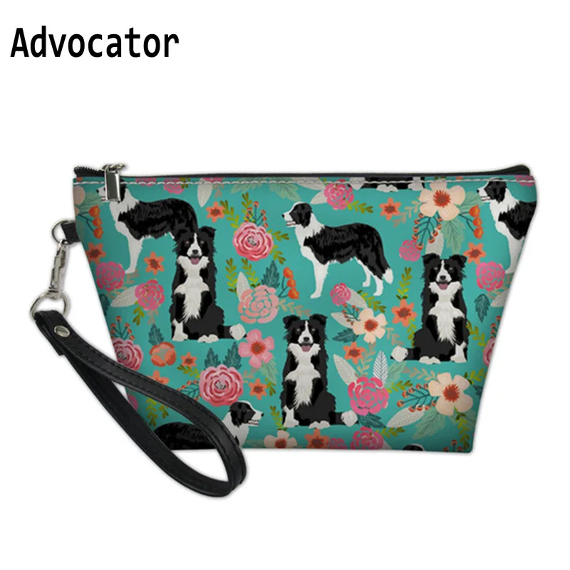 

Advocator Cartoon Border Collie Pattern Women Cosmetic Bag for Ladies Casual Travel Storage Pouch Carrying Case 2019 Hot Sell