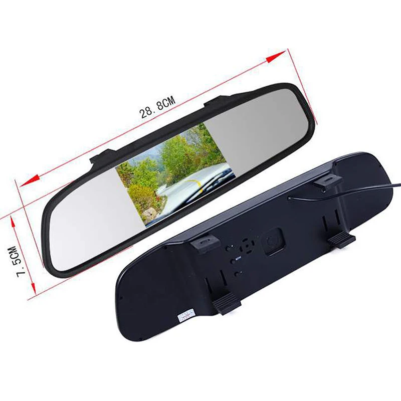 4.3 Car Rearview Mirror Monitor for Backup Reverse Rear View Camera (15)