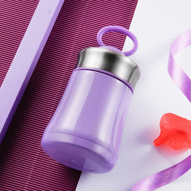 280ML Mini Cute Phone Stand Coffee Vacuum Flasks Thermos Stainless Steel Travel Drink Water Bottle Thermoses Cups and Mugs6