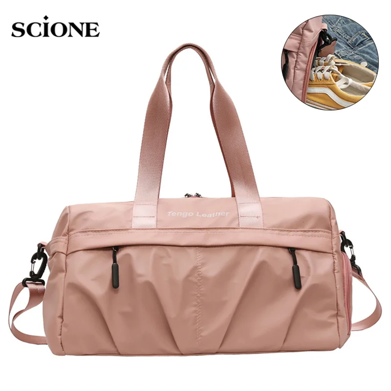 

Waterproof Fitness Gym Bag for Men Women Shoe Storage Sport Bag Training Travel Handbag Yoga Mat Bag Bolsa Sac De SportXA744WA