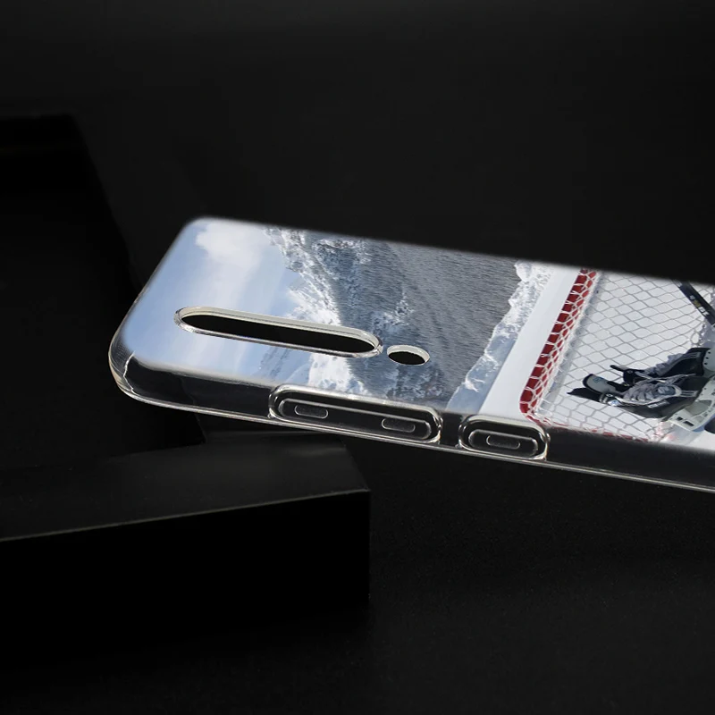 Силиконовый чехол I Love для хоккея с шайбой Xiaomi Pocophone F1 Mi 5X A1 6X A2 8 SE Lite Play Mix3 9 9SE 9T Pro CC9