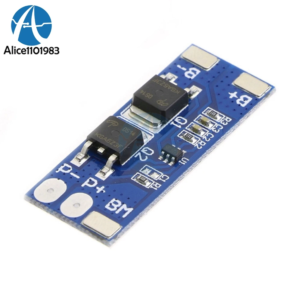 5 шт. 2 серийных ячейки S 8A li ion 18650 BMS PCM 15 А защитная плата пикового тока bms Pcm для