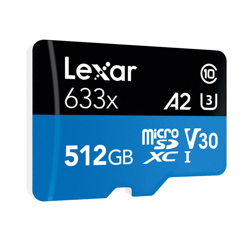 Lexar Micro sd card 512GB 95MB S High Performance 633x High speed car TF Flash Memory 4