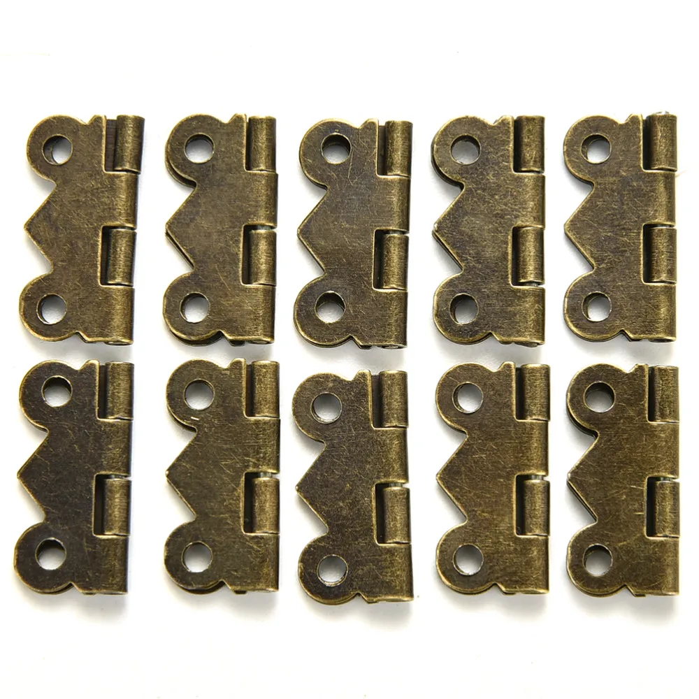 10 шт. винтажные петли бабочки из латуни 20 х17 мм|hinges for jewelry boxes|butterfly hingehinge hinge |