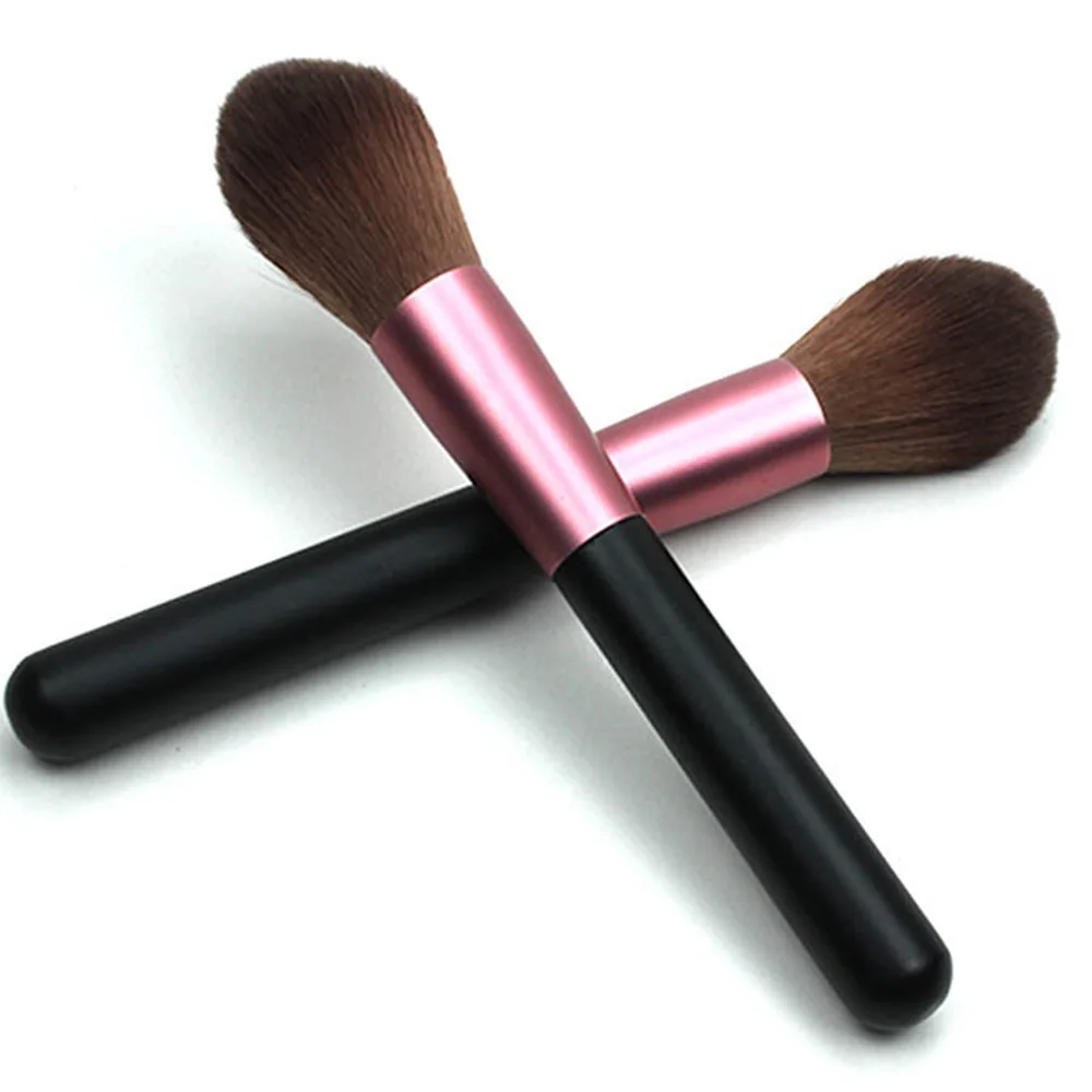 

ELECOOL 1 Pc Flame Shape Makeup Brushes Soft Goat Hair Loose Powder Blush Blending Make up Brushes Cosmetic Makeup Tools