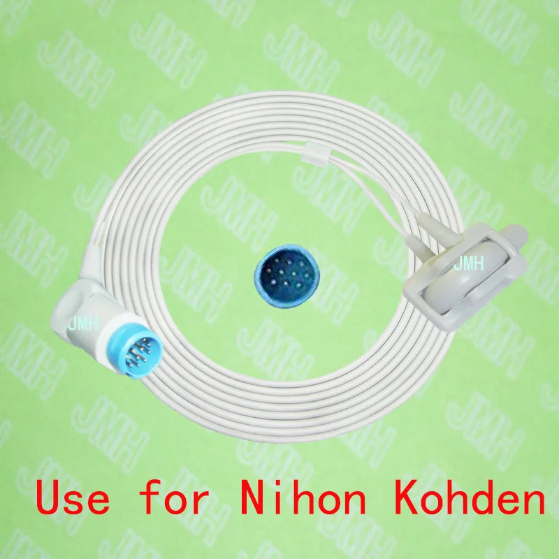 

Compatible with 10PIN Nihon Konhden Oximeter monitor the TL-101S Neonate silicone wrap spo2 sensor.