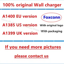 50 компл./лот OEM Качество A1400 ЕС/Великобритания/США/AU вилка USB AC мощность настенное зарядное устройство адаптер для iX XS MAX 6 7 8 Plus с упаковкой