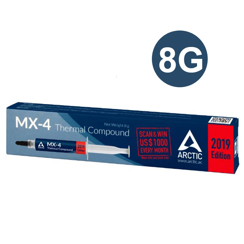 ARCTIC MX 4 4g 8g 2g 20g AMD Intel процессор процессорный кулер охлаждающий вентилятор
