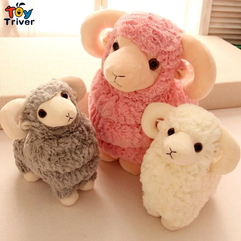

Real Life Sheep Lamb Goat Plush Stuffed Toy Animal Doll Toys Baby Kids Children Gift Home Decoration Ornament Drop shipping