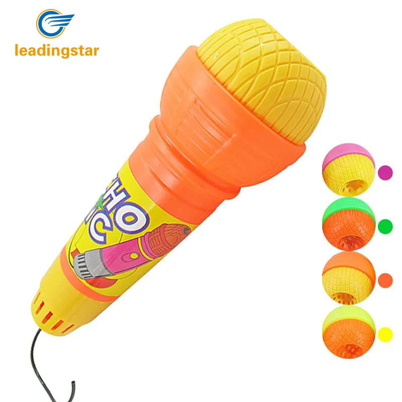 LeadingStar Microphone Plastic Magic Mic Novelty Pretend Play Music Toy