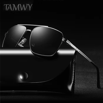 

TAMWY BRAND DESIGN Classic Polarized Sunglasses Men Women Driving Pilot Frame Sun Glasses Male Goggle UV400 Gafas De Sol T1918