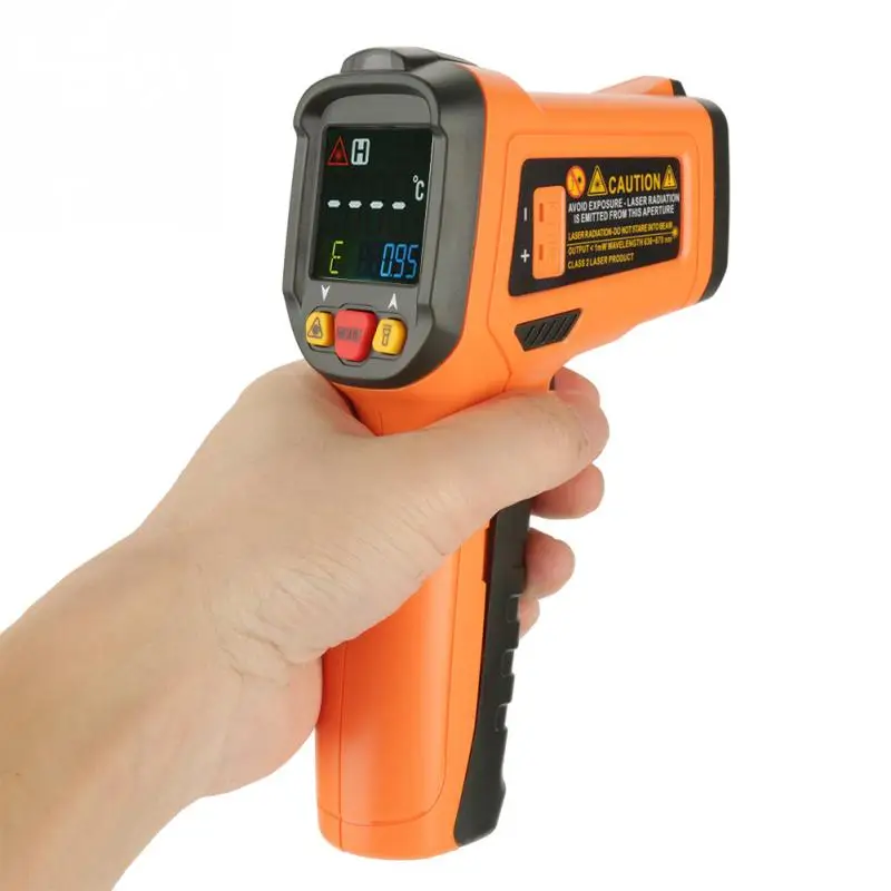 

PEAKMETER PM6530C Infrared Thermometer Handheld Noncontact Digital Thermometer Temperature Meter