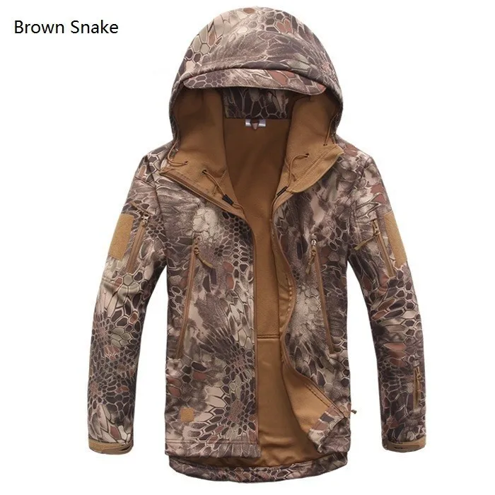 

TAD Gear Tactical Camouflage Outdoors Jacket Men Army Sport Waterproof Hunting Clothes Military Jacket Fleece