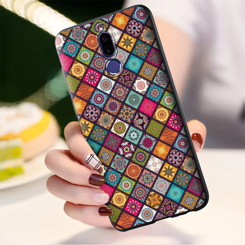

Fashion Case For Huawei Maimang 6 Case TPU Capa mobile Phone Back Cover For Coque Huawei nova 2i Case Honor 9i Silicone Funda