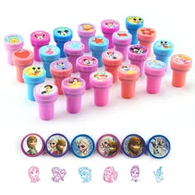 6 шт./пакет детская игра Сделай Сам Печать развивающая игрушка одежда для сна с изображением принцесс штампы для рисования детей Школа искусство инструмент самостоятельно покрывать краской из вечерние набор игрушек