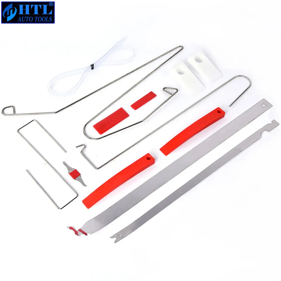 12pcs Set Car Door Unlock Emergency Tools Repair Auxiliary Tool