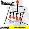 WOSPORT 5-Plate Reset Shooting Target Tactical Metal Steel Slingshot BB Gun Airsoft Paintball Archery Hunting ► Photo 1/5