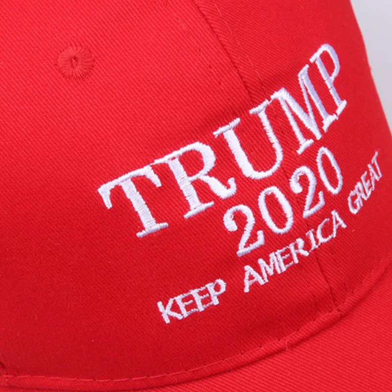 KEEP AMERICA GREAT вышивка Trump 2020 бейсболки винтажная поддержка женская мужская красная
